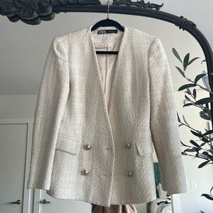 Zara Tweed Blazer